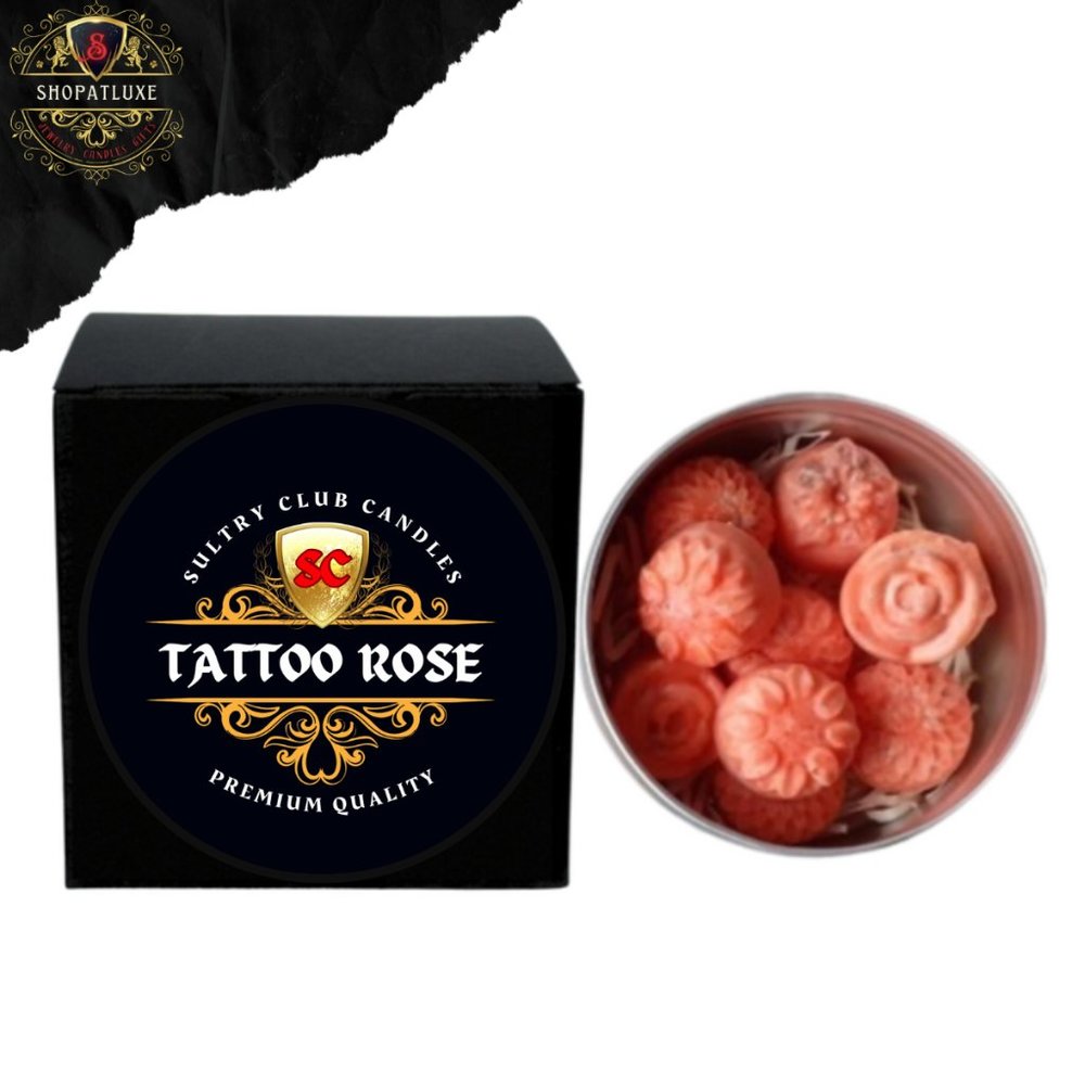 TATTOO ROSE WAX MELTS - Picture 3 of 4